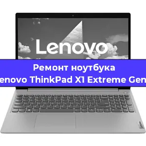 Замена жесткого диска на ноутбуке Lenovo ThinkPad X1 Extreme Gen2 в Москве
